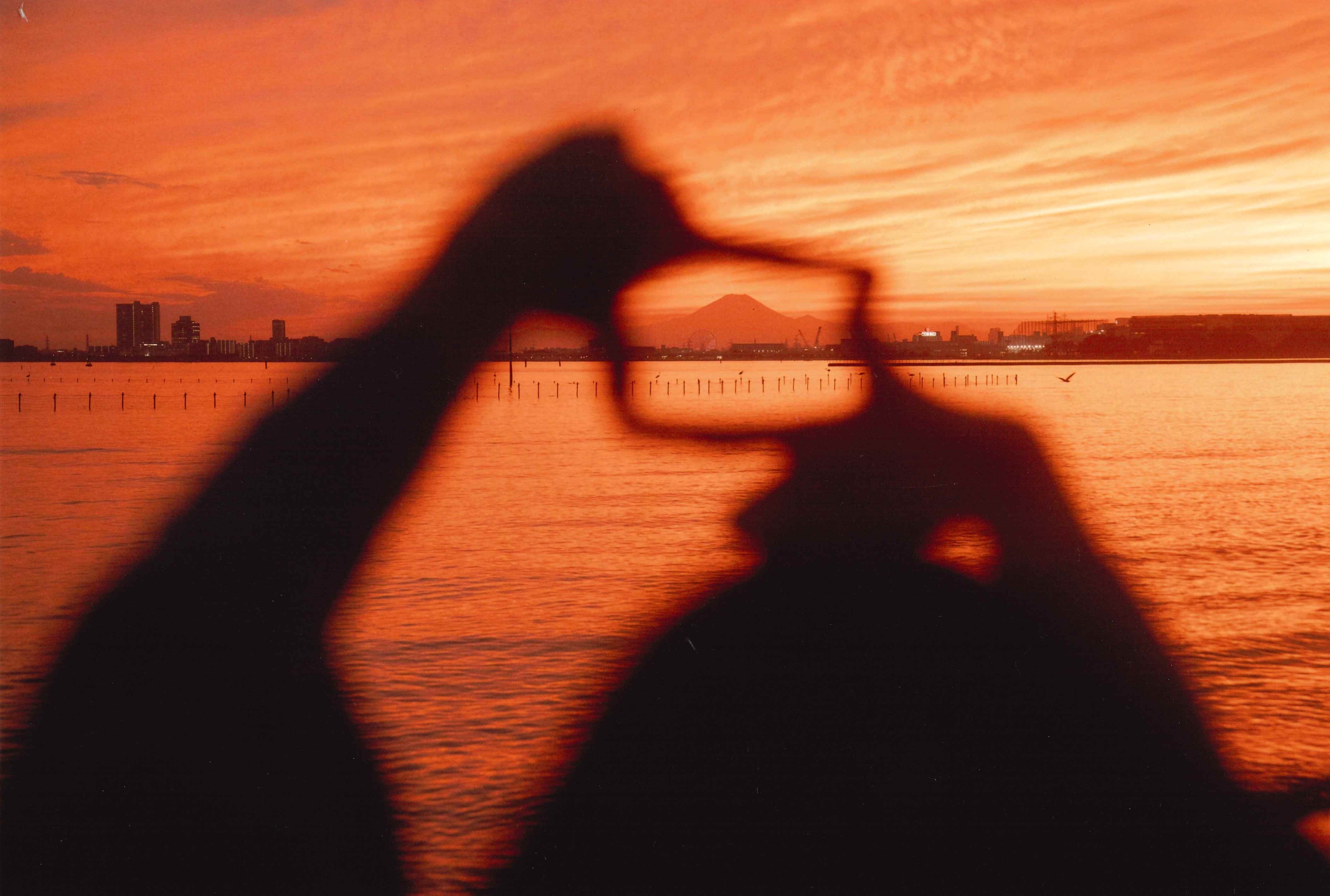 杉本 健太さん「手の中の富士山」
