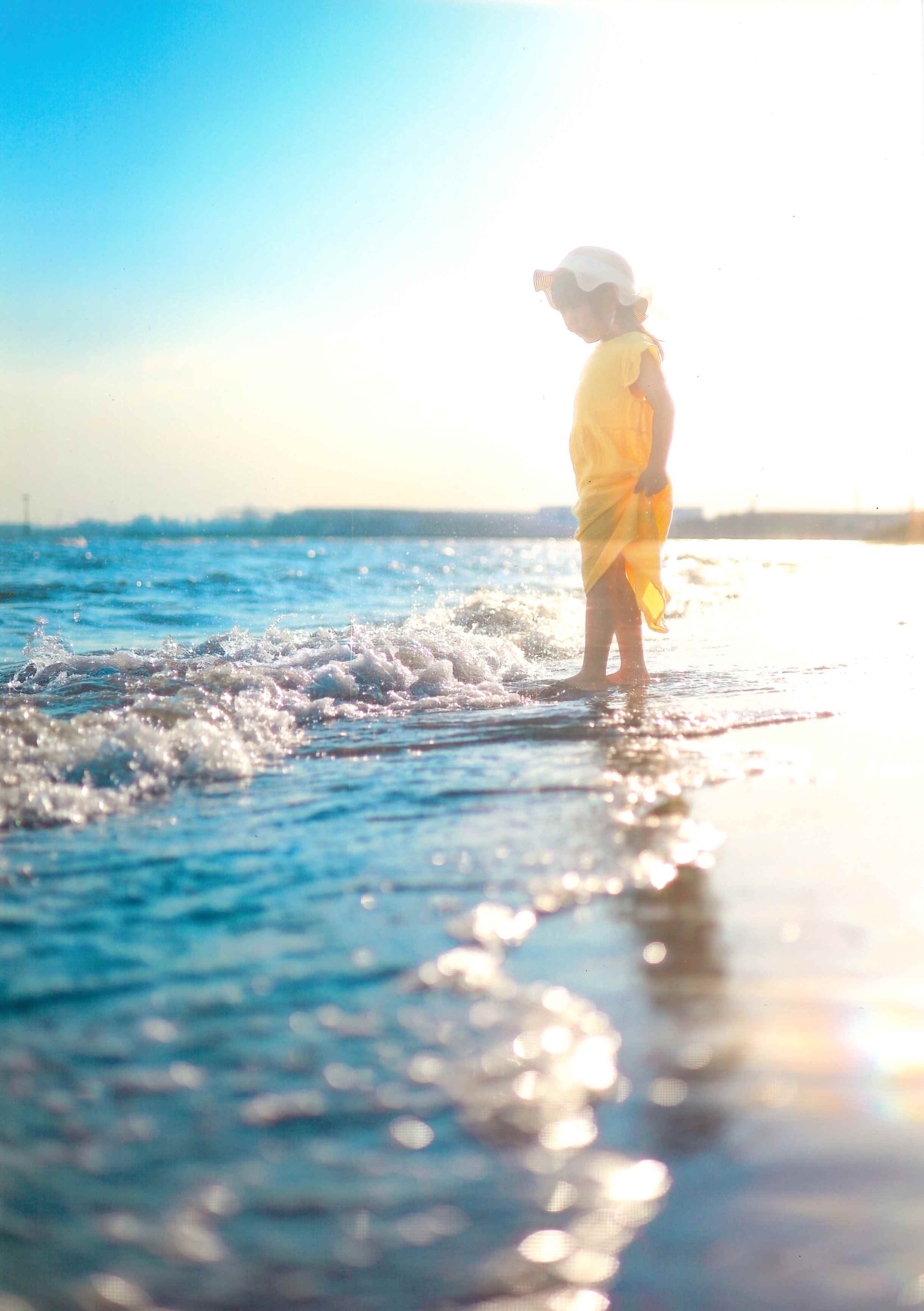 土濃塚 みなみさん「波飛沫浴びて」
