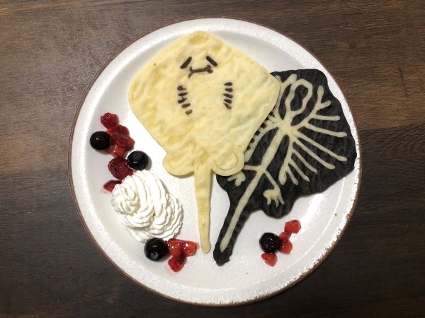 おかしなお菓子作り「アートなパンケーキ」