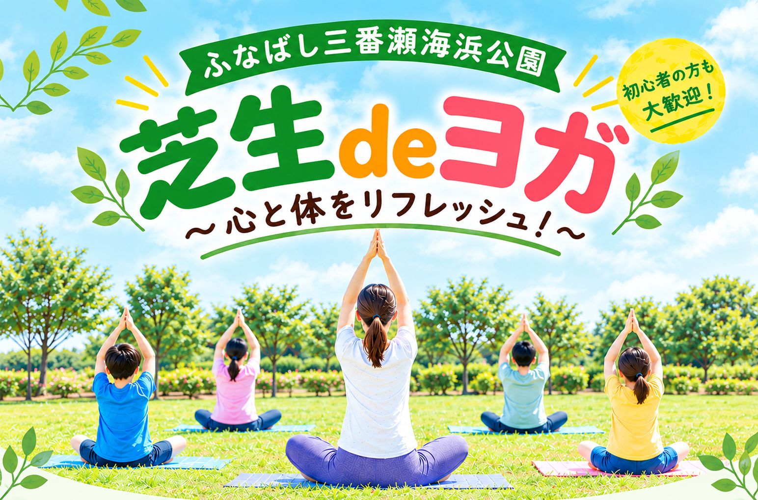芝生deヨガ